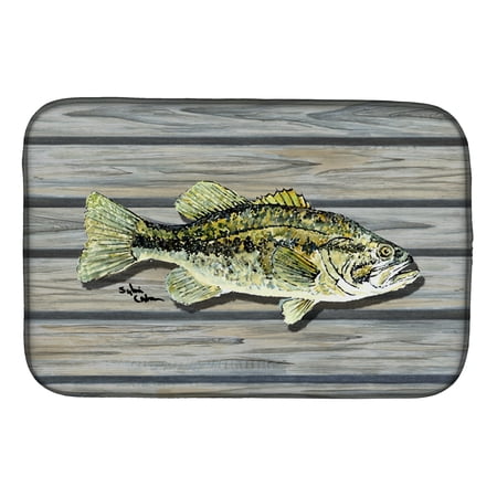 Fish Bass Small Mouth Dish Drying Mat