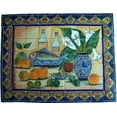 thumbnail image 1 of Fish Bodegon. Clay Talavera Tile Mural, 1 of 1