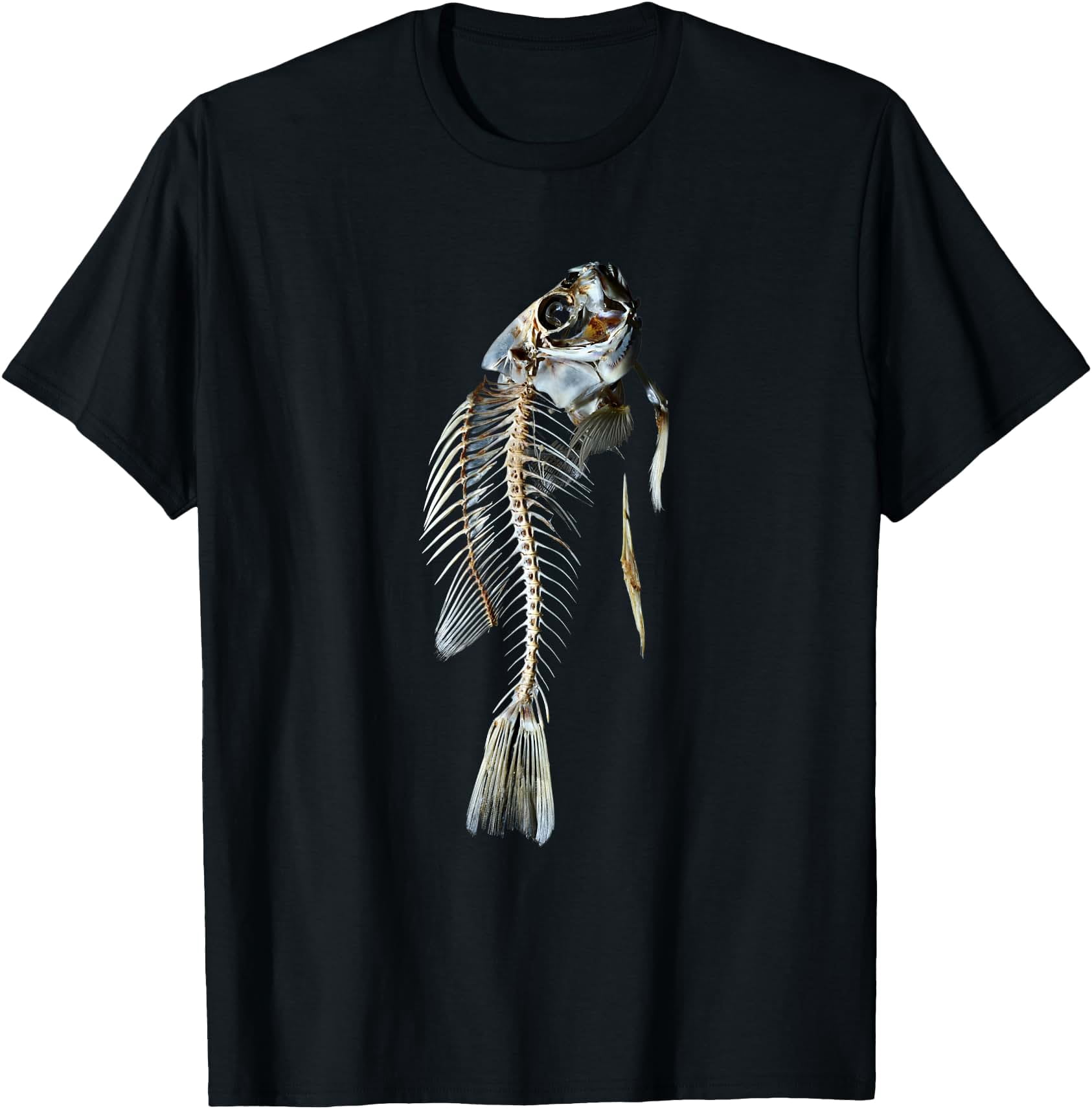 Fish Bone T-Shirt - Walmart.com