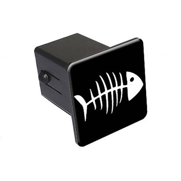 Fish Bones 2" Tow Trailer Hitch Cover Plug Insert