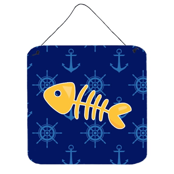 Fish Bones Wall or Door Hanging Prints