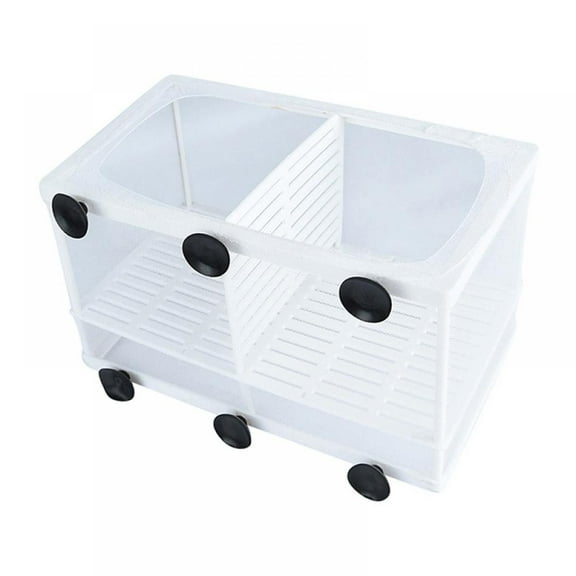Fish Breeding Box, Large Size Fish Tank Breeder Net, Aquarium Separation Net Nylon Incubator Mesh, Fry Hatchery Incubator Mesh