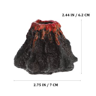 Pgeraug Simulated volcano Decor Shape Pump & Tank Bubble Ornament Oxygen  Fish Stone Volcano Air Aquarium Aquarium accessories Aquarium accessories