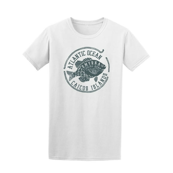 Fish Caicos Island T-Shirt Men -Image by Shutterstock, Male Large
