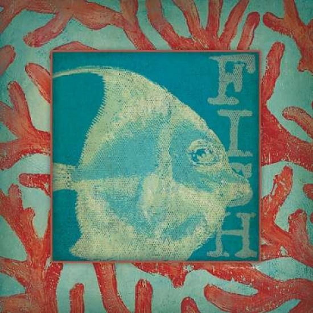 Fish Canvas Art - Stephanie Marrott (24 x 24)