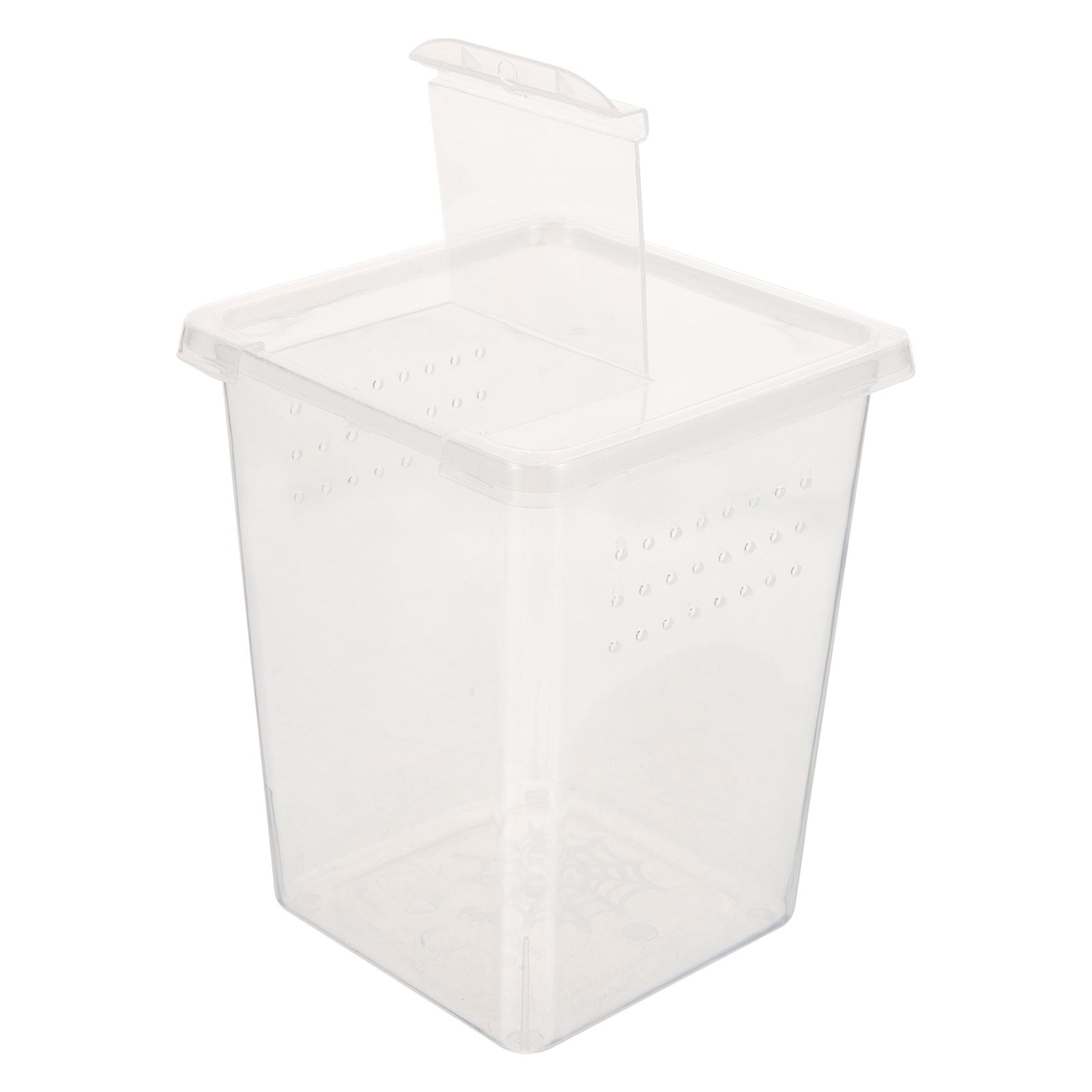 Fish Climbing Pet Box Frog Breeding Box Gecko Breeding Box 11x9cm Transparent