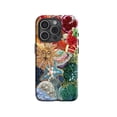 thumbnail image 1 of Fish Collage Aesthetic Phone Case Fisherman Core Blue Artistic Pattern for iPhone 17 16 15 14 13 12 11 Pro Max, 1 of 2