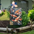 thumbnail image 1 of Fish Crowds Lotus Leaves Garden Flag Double Sided Outdoor Banners for Courtyard Outdoor Lawn Farmhouse Holiday Decorations, 1 of 5