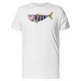 thumbnail image 1 of Fish Cut To Pieces Cartoon Tee Men's -Image by Shutterstock, 1 of 2