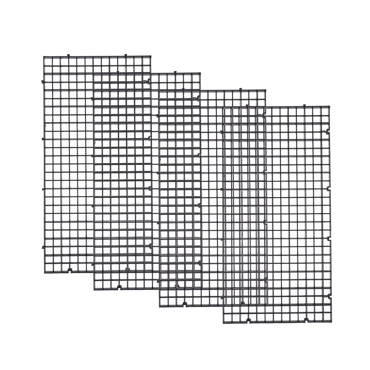 Fish Divider Tank Aquarium Egg Crate Black Board Plastic Segregation Trays Filter Bottom Tray