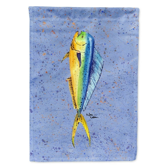 Fish Dolphin Flag Canvas House Size