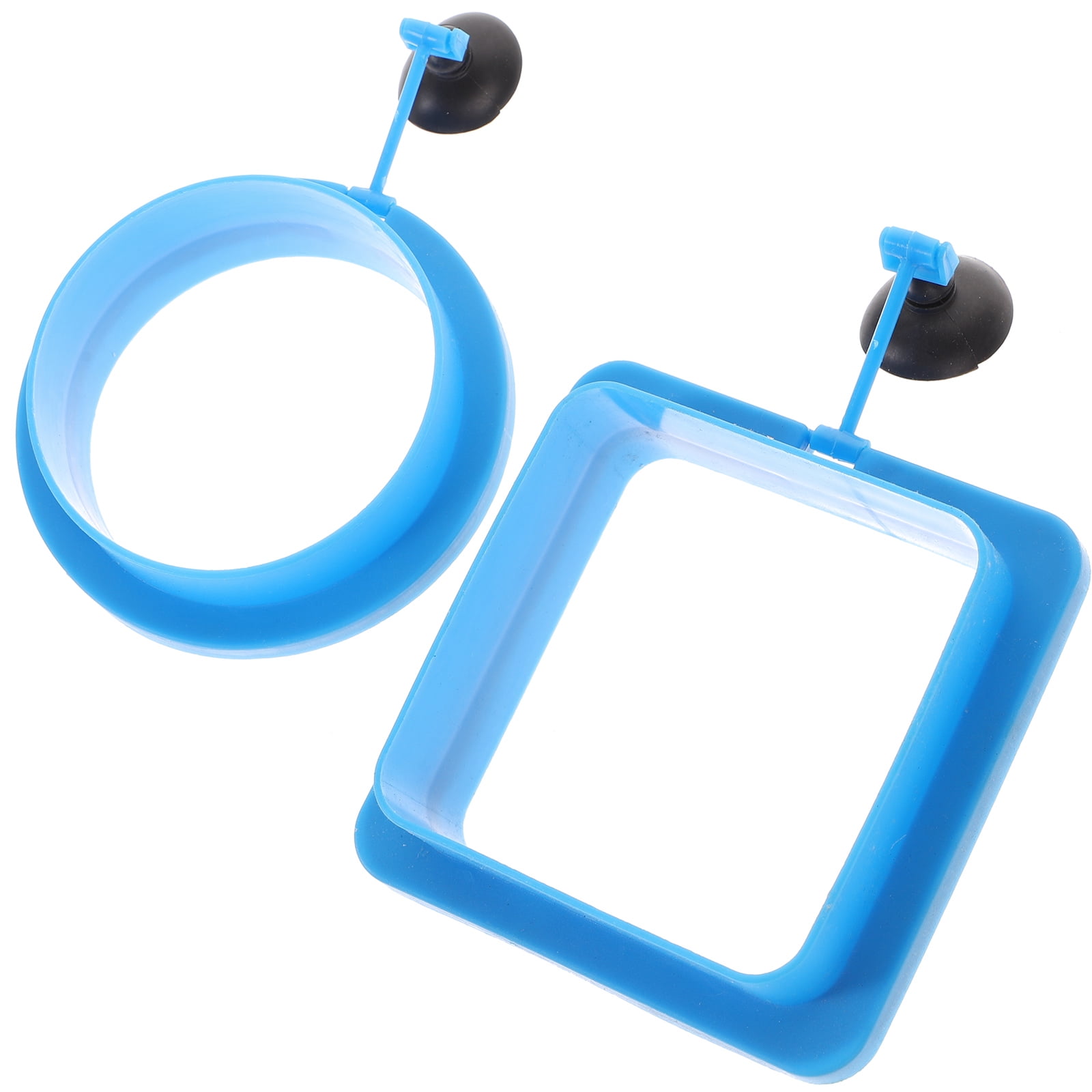 2-Pack Turtle Feeding Ring With Suction Cups