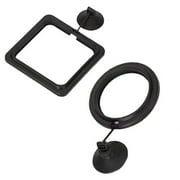 Fish Feeding Rings,2 pcs Feeding Fish Ring Set, Fish Food Feeder , Fish Tank Decor, Aquarium Tank Accessories for Floating Fish Foods, for Betta, Guppy, Goldfish Etc