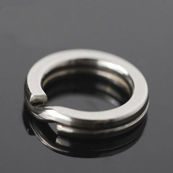 Fish Field Premium SST Split Rings Size 4