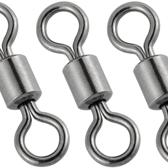 Fish Field Superior Stainless Steel Rolling Swivels #1