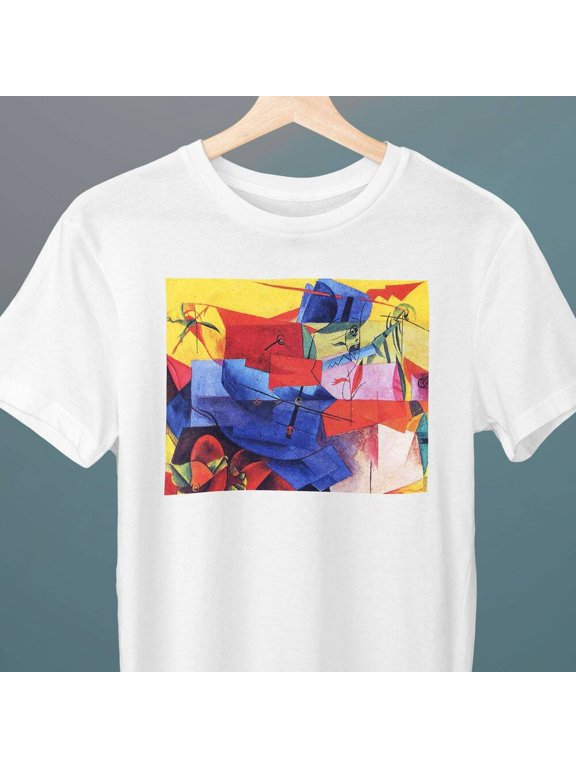 Fish Fight, Max Ernst, Unisex T-Shirt, Art T-Shirt, Surrealism, Gift for Her, Gi
