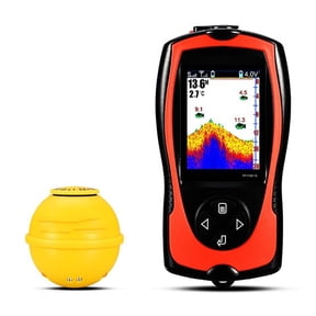 Fish Finder Color Screen Sonar Wireless Visual High-definition Underwater Fish Finder ,Easy to Use
