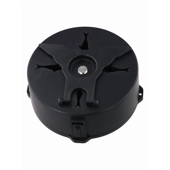 Fish Finder Hand Reel with Stainless Steel Bearings for Underwater Camera Winder - Black, 98.4ft Capacity, Secure Lock & Retractable Support