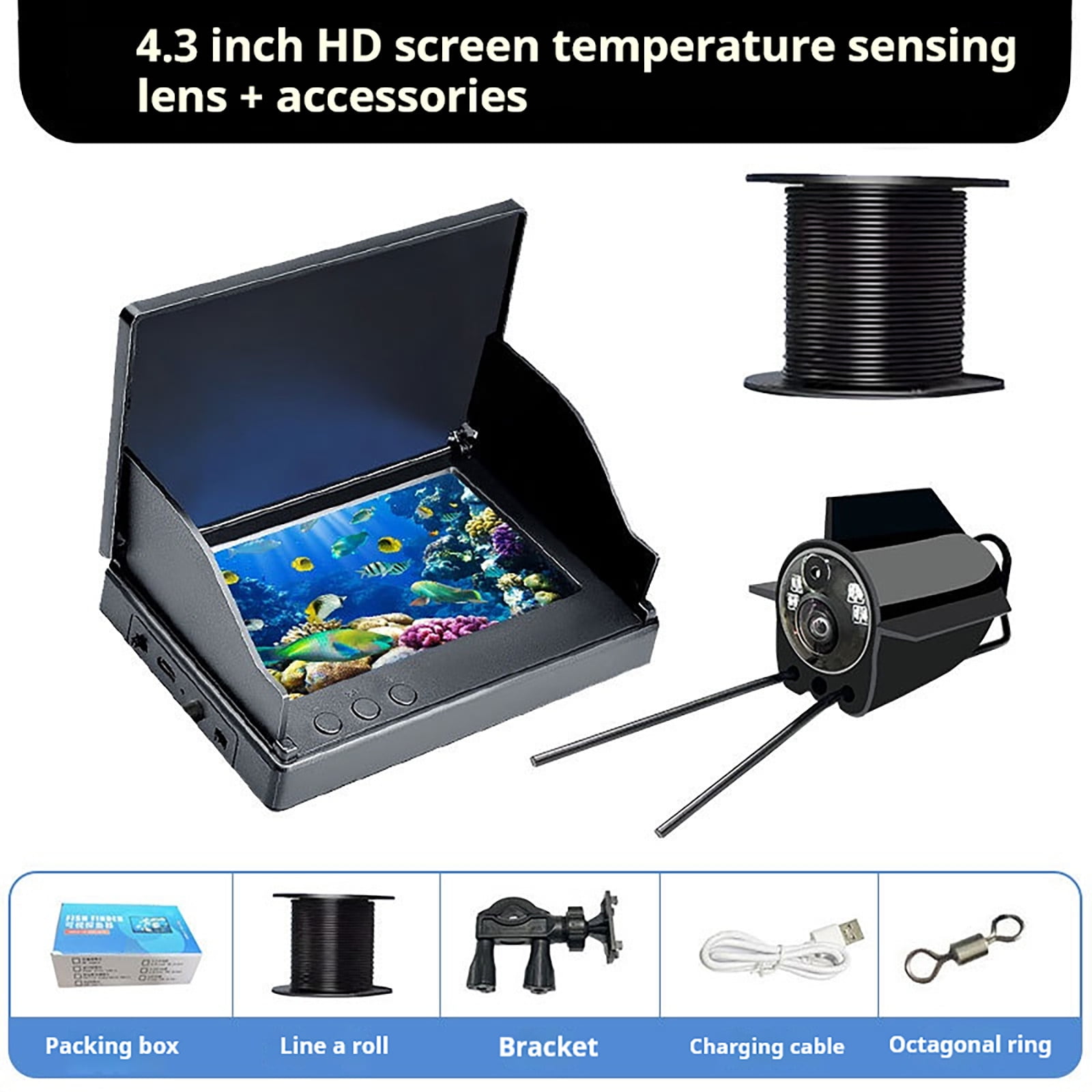 FCV-800 TruEcho CHIRP™ Fishfinder/ 8.4 COLOR LCD NIEUW 1 kW - watersport and boat equipment