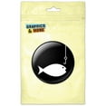 thumbnail image 1 of Fish Fishing Fisherman Refrigerator Button Magnet, 1 of 2