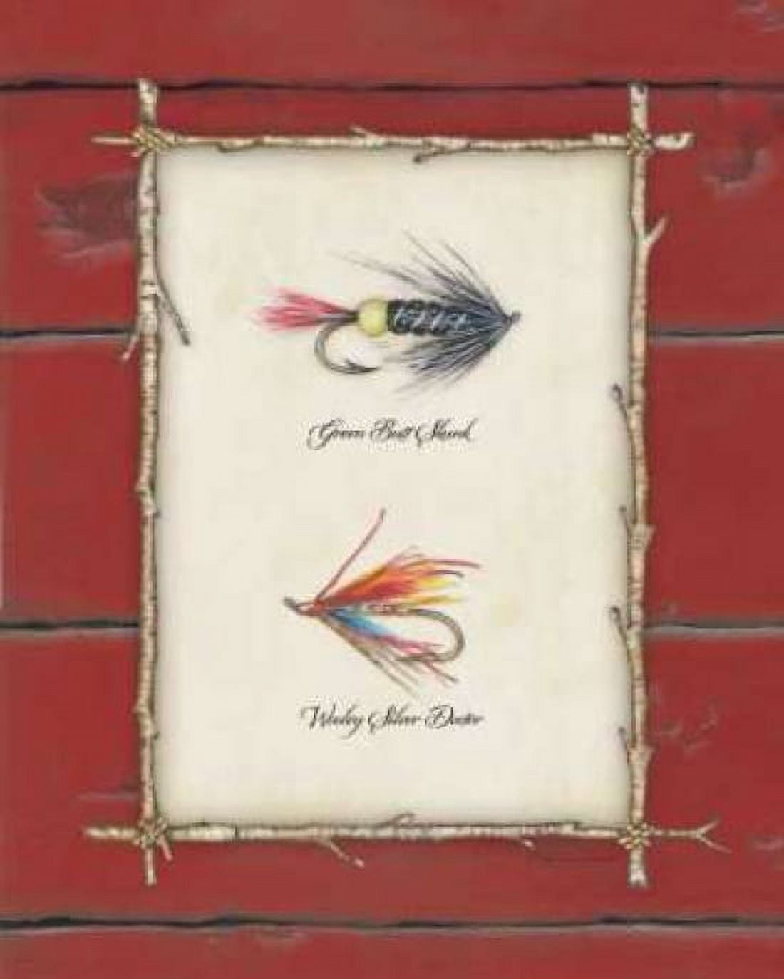 Fish Flies I Canvas Art - Stephanie Marrott (24 x 30)