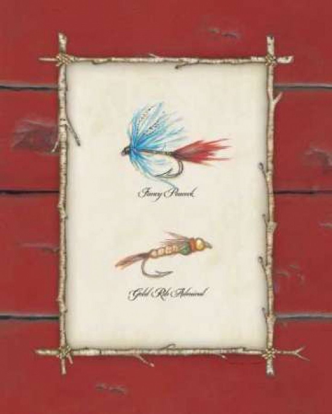 Fish Flies III Canvas Art - Stephanie Marrott (24 x 30)