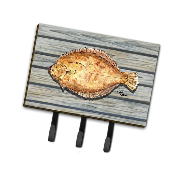 Fish Flounder Leash or Key Holder