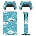 thumbnail image 1 of Fish Food Pattern PS5/PS5 Slim Digital Disc Skin Sticker For Console And Controller Skins, 1 of 7