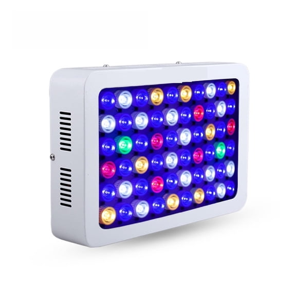 Fish Freshwater Saltwater Aquarium Lamp Dimmable Led Grow Lights 180W For Fish Tank Marine Reef Coral Aquatic Plants Lighting ,Easy to Install