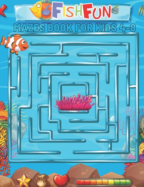 Hours of Fun Mazes for Kids 4-8 Vol-2 By Round Duck: More Than 100