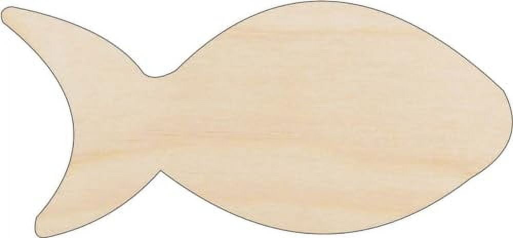 Fish Goldlfish - Laser Cut Out Unfinished Wood Craft Shape FSH8 Fish Goldlfish - Laser Cut Out Unfinished Wood Craft Shape FSH8