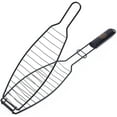 Fish Grill Basket Fish Grilling Rack For Grill Fish & Veggie Grill