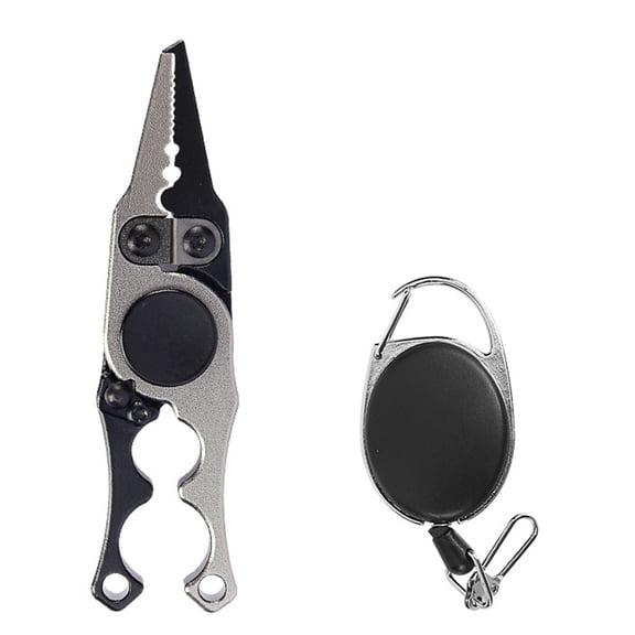 Fish Grip Grabber Keeper Fishing Lip Fishes Plier Multifunctional Fishing Line Cutter Fish Mouth Clamp Fish Hook Remover