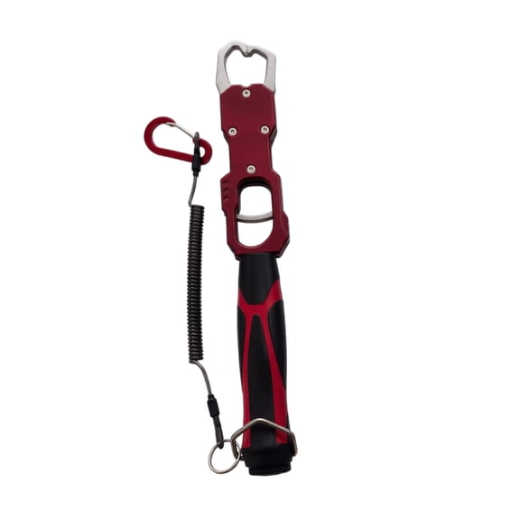 Fish Gripper Tool Red Heavy DutywithMeasuring MarkforSaltwaterandFreshwater Angling