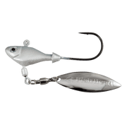 Fish Head 1100108 Spin Jighead3/4oz, 5/0 Hook, Albino