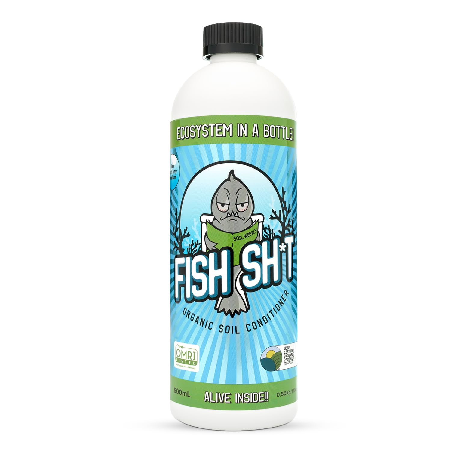 Fish Head Farms Organic Soil Conditioner Fertilizer (1L) - Walmart ...