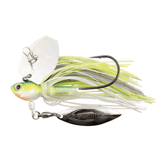 Fish Head Primal Vibe Underspin Jig/Vibrating Swim Jig Hybrid