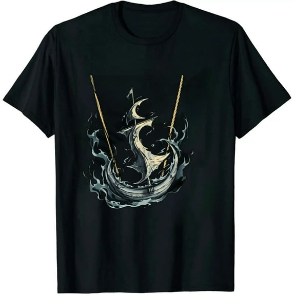Fish Hook Cool Fishing Fisher Fisherman Angler Men Women Dad T-Shirt