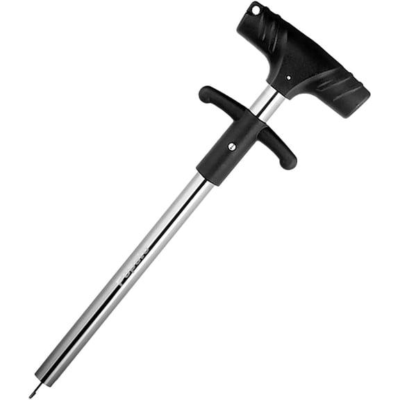 Fish Hook Remover Tool - Aluminum Alloy Long Reach Deep Throat Hook, Fishing Gear Safe Quick Release for Bass, Pike, Saltwater for Adults