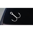 thumbnail image 1 of Fish Hook Vinyl Car Window Decal Fishing Hunt Outdoor Country Sticker 5 X 5 *C807*, 1 of 1