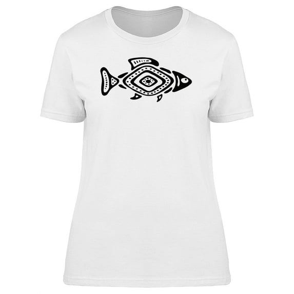 Fish In Maya Style T-Shirt Women -Image by Shutterstock, Female Small