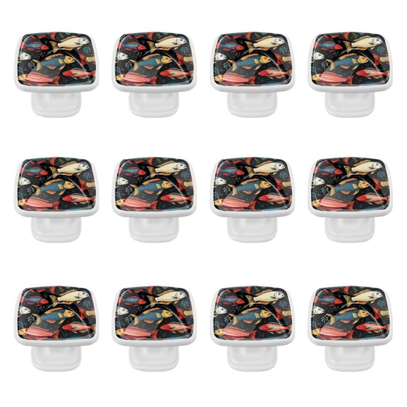 Fish Kitchen Cabinet Knobs 12 Pack Drawer Knobs Cabinet Hardware