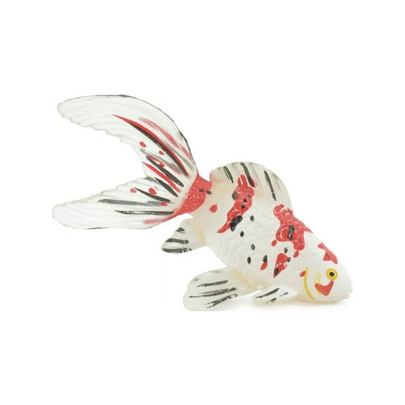 Fish, Koi, Goldfish, Carp, Museum Quality, Hand Painted, Rubber, Realistic Figure, Model, Replica, Toy, Kids, Educational, Gift, 4 1/2" CH664 BB169