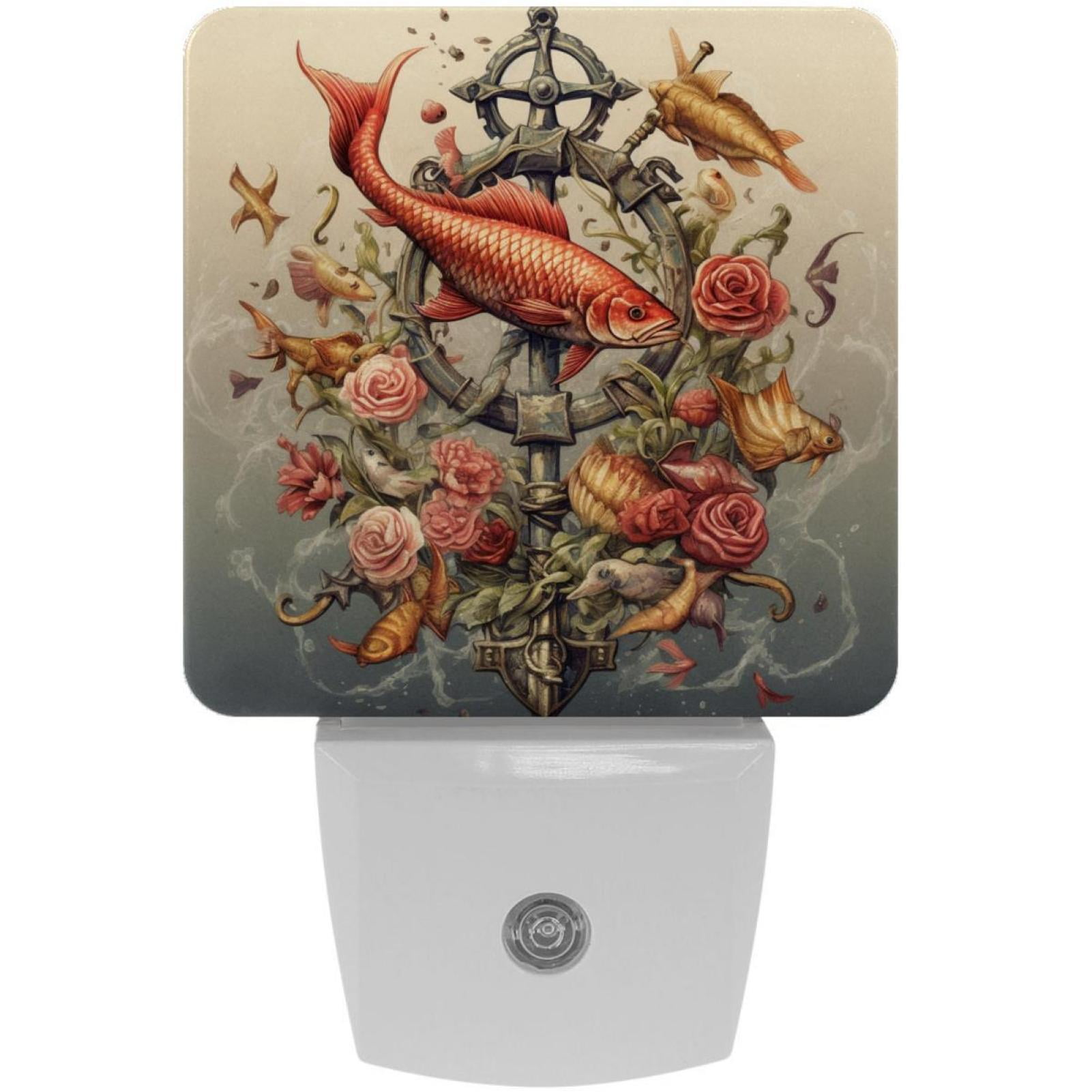 Fish LED Square Night Lights: Energy-Efficient and Stylish Illumination ...