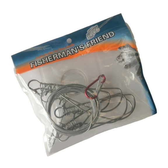 Fish Lock Buckle Stringer Ropes Stainless 5m 10m Lanyard Live Fish Lock Belt