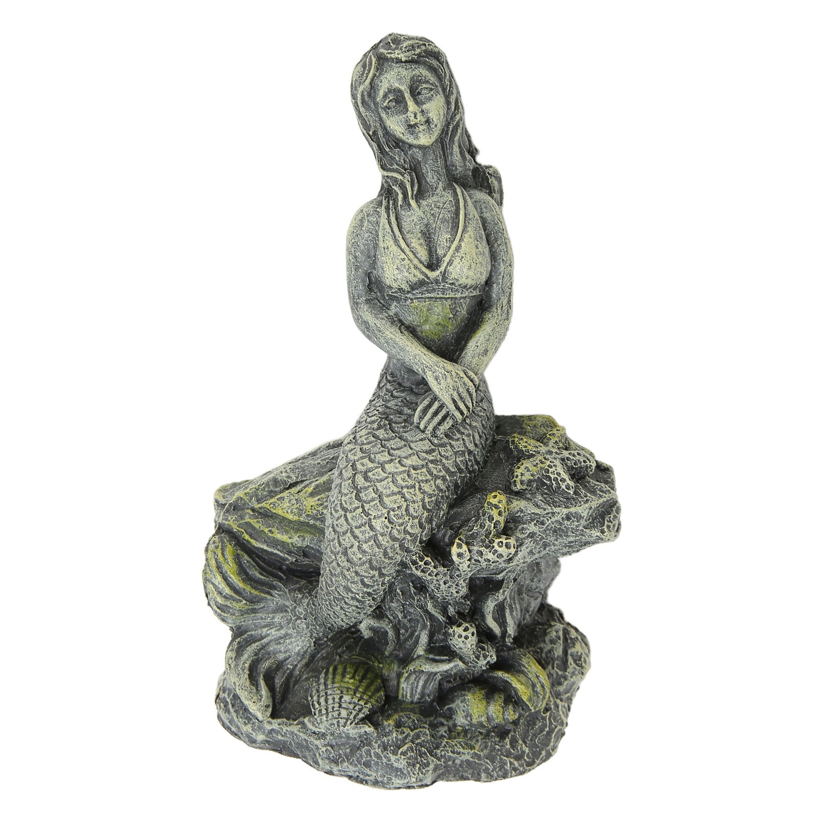 Mermaid aquarium clearance decoration