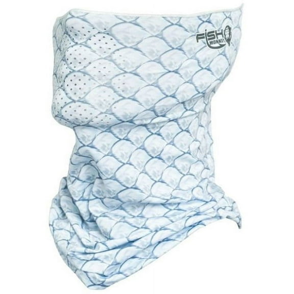 Fish Monkey FM40-TARP Performance UPF 50 Tarpon Tan OSFA Men's Face Guard