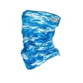 thumbnail image 1 of Fish Monkey Performance UPF 50  Blue Water Camo Face Guard, OSFA, 1 of 2