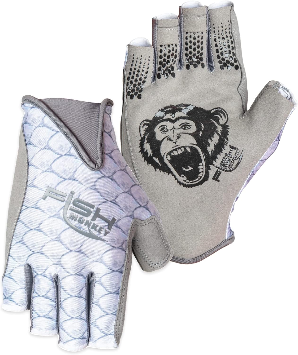 Fish Monkey Pro 365 Fingerless Fishing Guide Glove Tarpon Large FM21