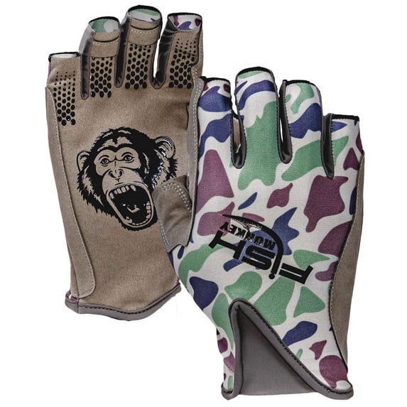 Fish Monkey Pro 365 Gloves, Old School Beige, L